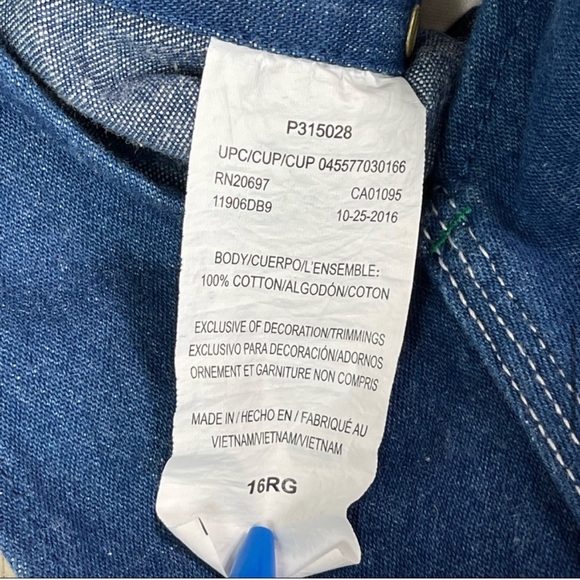 Vintage Liberty Carpenter Jean Overalls - Picture 4 of 4